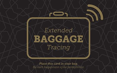 rfid baggage card